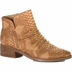 Baretraps Miesha Womens Embossed Ankle Booties