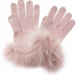 women sofiacashmere Tech Cashmere Gloves