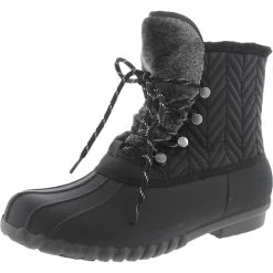 Baretraps Flash Womens Faux Fur Lined Lace-Up Winter & Snow Boots
