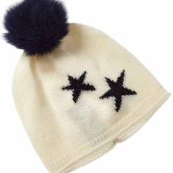 women sofiacashmere Star Cashmere-Blend Hat