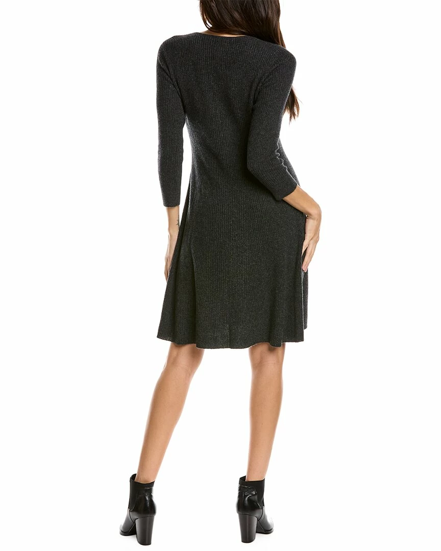 women sofiacashmere A-Line Cashmere Sweaterdress - Image 2
