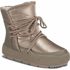 Baretraps Desha Womens Faux Fur Lined Lace-Up Winter & Snow Boots