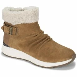 Baretraps Becki Womens Leather Buckle Booties