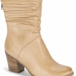 Baretraps Leslie Womens Faux Leather Almond Toe Ankle Boots
