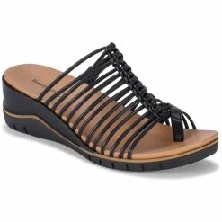 Baretraps Cambry Womens Slides Toe Loop Wedge Sandals