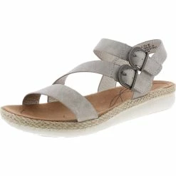 Baretraps Kalin Womens Comfort Fit Ankle Strappy Sandals