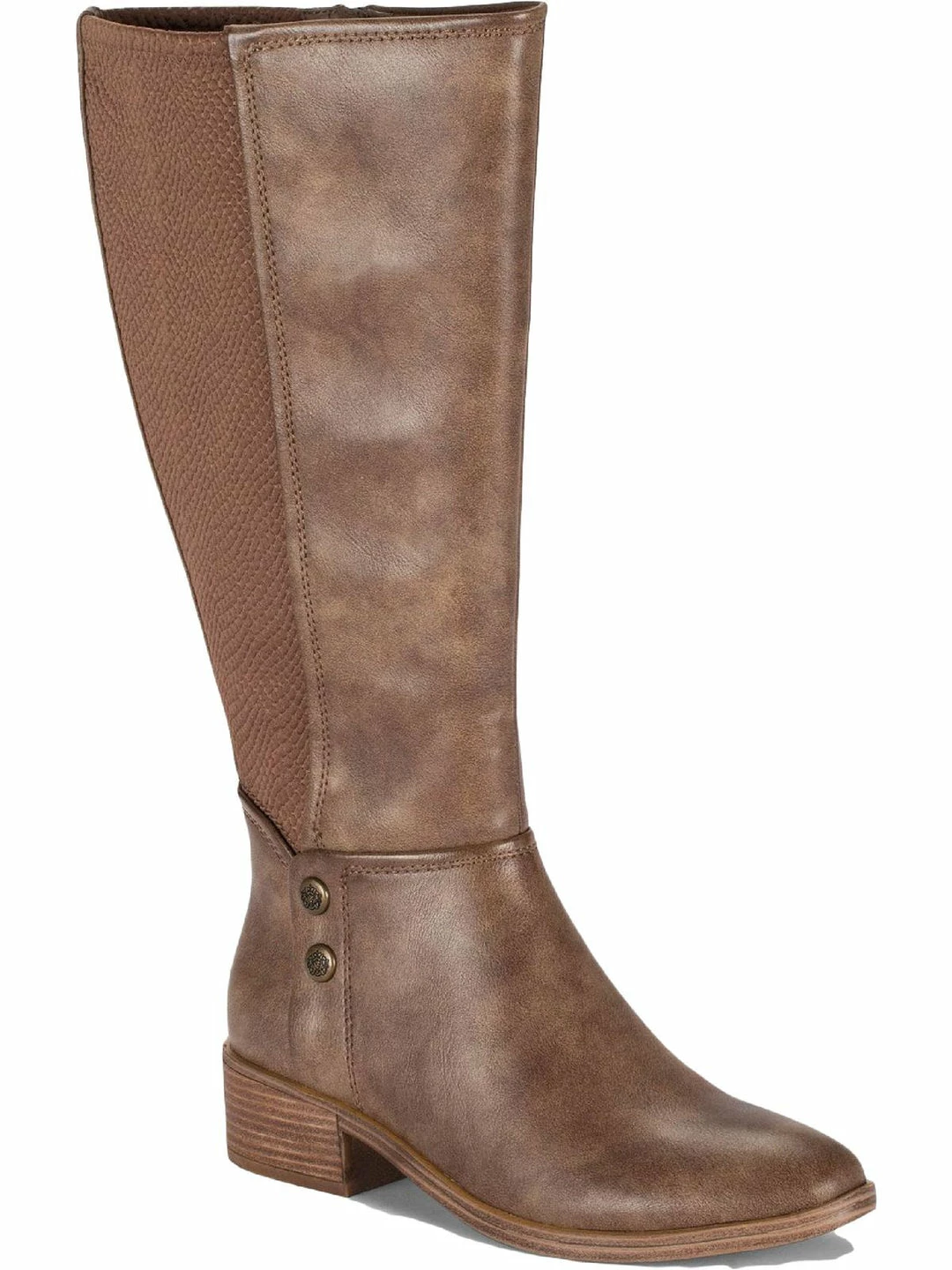 Baretraps Madelyn Womens Wide Calf Faux Leather Knee-High Boots - Image 5