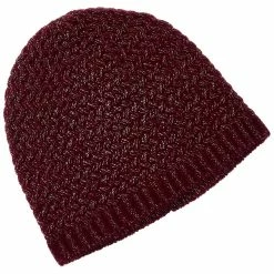 women sofiacashmere Lurex Lattice Stitch Cashmere-Blend Hat
