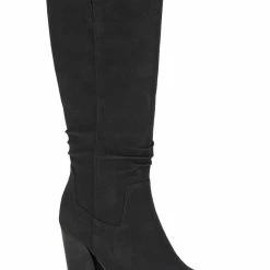 Baretraps Lilly Womens Block Heel Tall Knee-High Boots