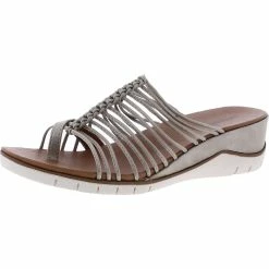 Baretraps Cambry Womens Slides Flat Strappy Sandals