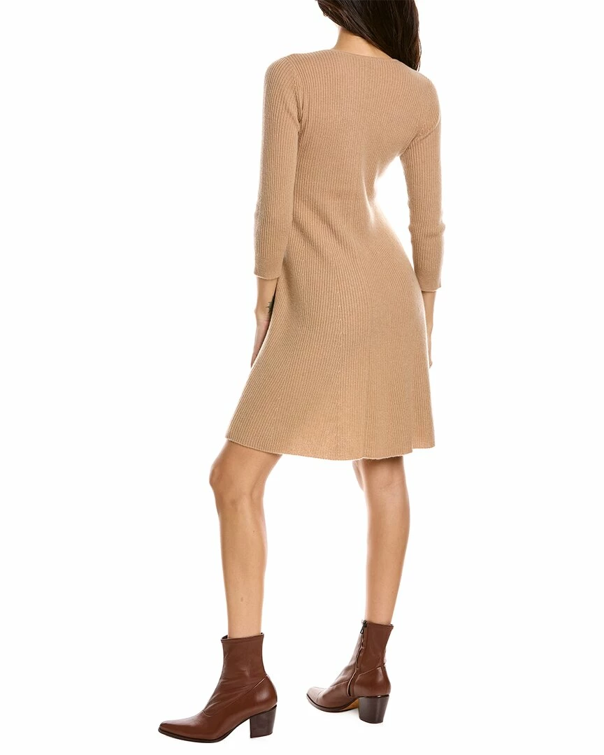 women sofiacashmere A-Line Cashmere Sweaterdress - Image 2