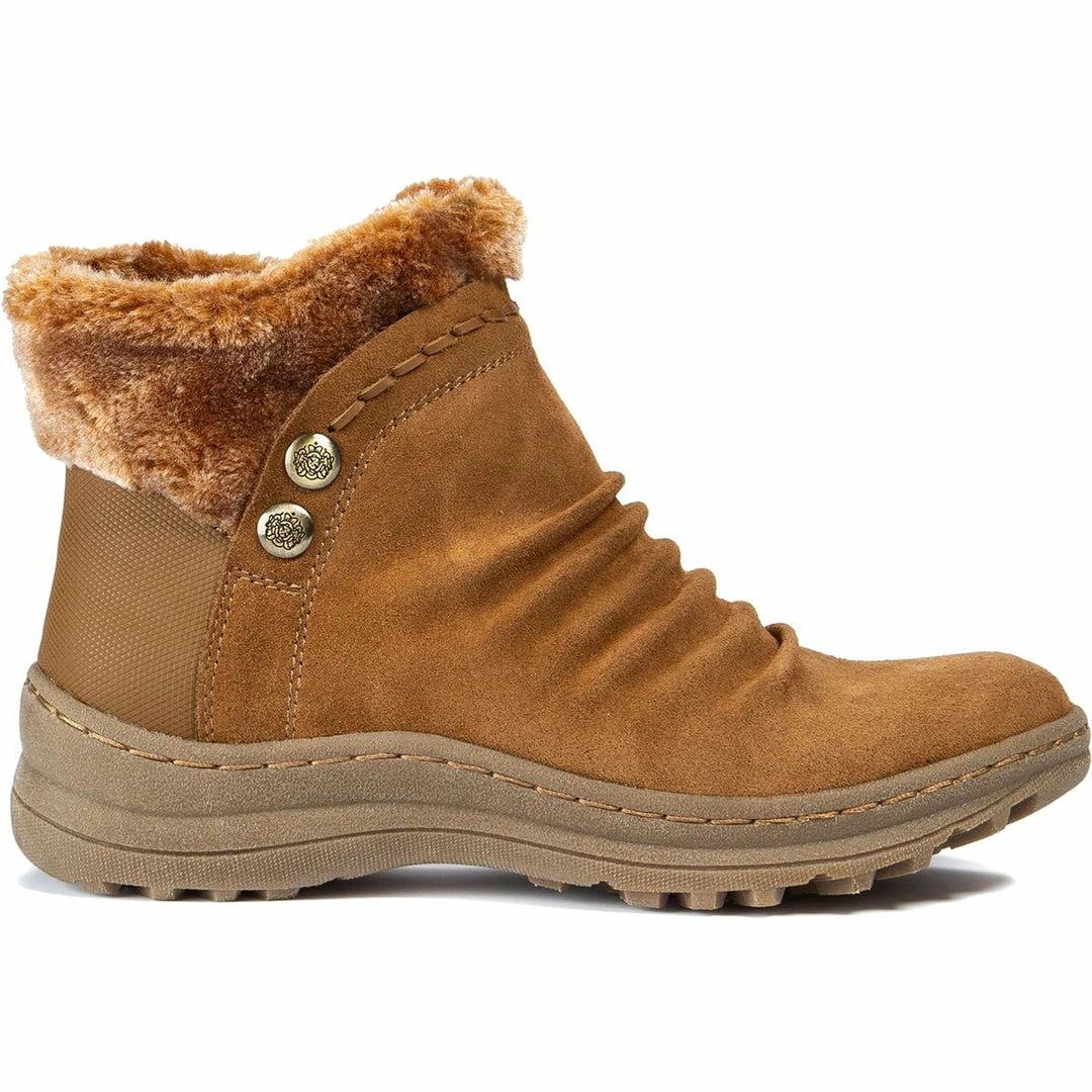 Baretraps Alick Womens Suede Ankle Booties - Image 4