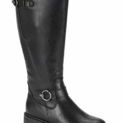 Baretraps Aphrodite Womens Zipper Flat Knee-High Boots