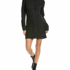 women sofiacashmere Wool & Cashmere-Blend Tunic Dress