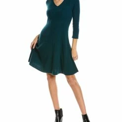 women sofiacashmere A-Line Cashmere Sweaterdress