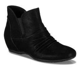 Baretraps Pixie Womens Faux Suede Flat Booties