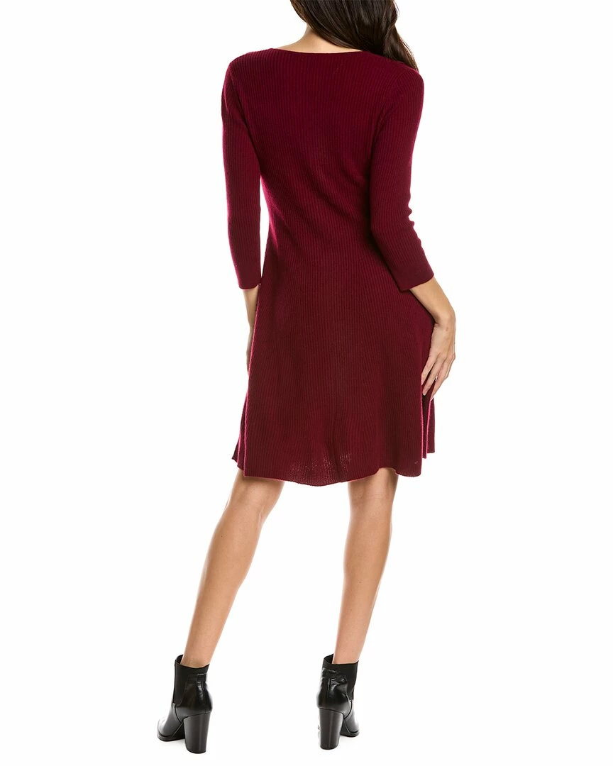 women sofiacashmere A-Line Cashmere Sweaterdress - Image 2