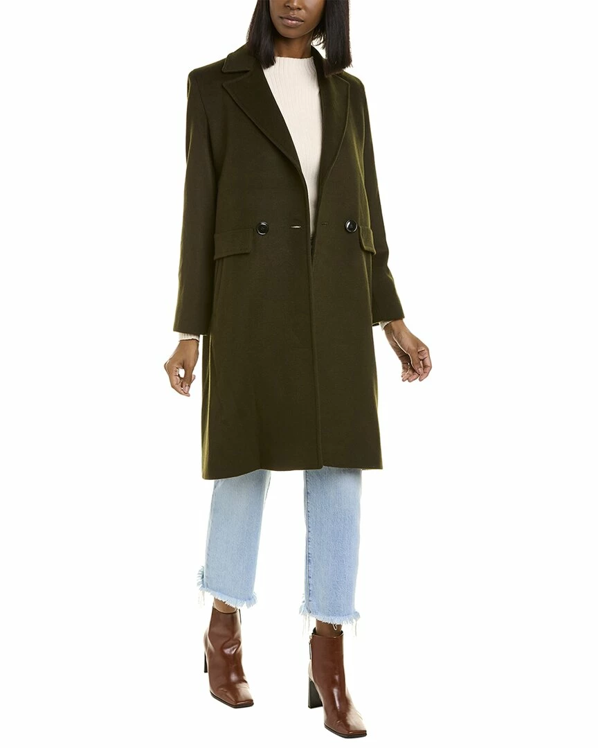 women sofiacashmere Wool & Cashmere-Blend Coat