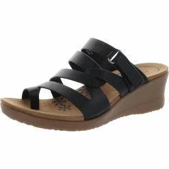 Baretraps Theanna Womens Slip On Wedge Sandals