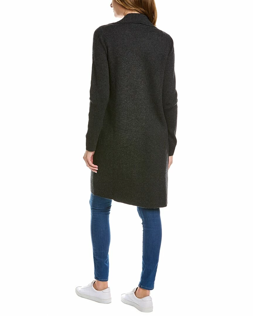women sofiacashmere Double Face Wool & Cashmere-Blend Cardigan - Image 2