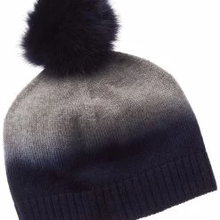 women sofiacashmere Dip-Dye Cashmere Beanie