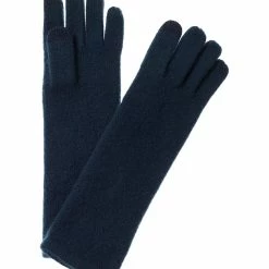 women sofiacashmere Long Touch Screen Cashmere Gloves