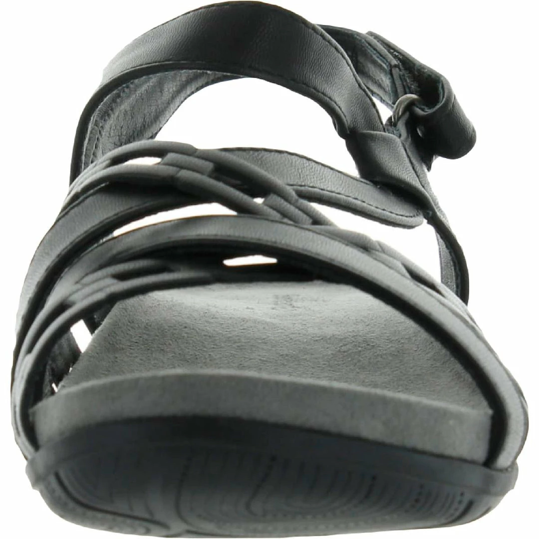 Baretraps Jewel Womens Faux Leather Caged Footbed Sandals - Image 3