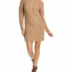 women sofiacashmere Wool & Cashmere-Blend Tunic Dress